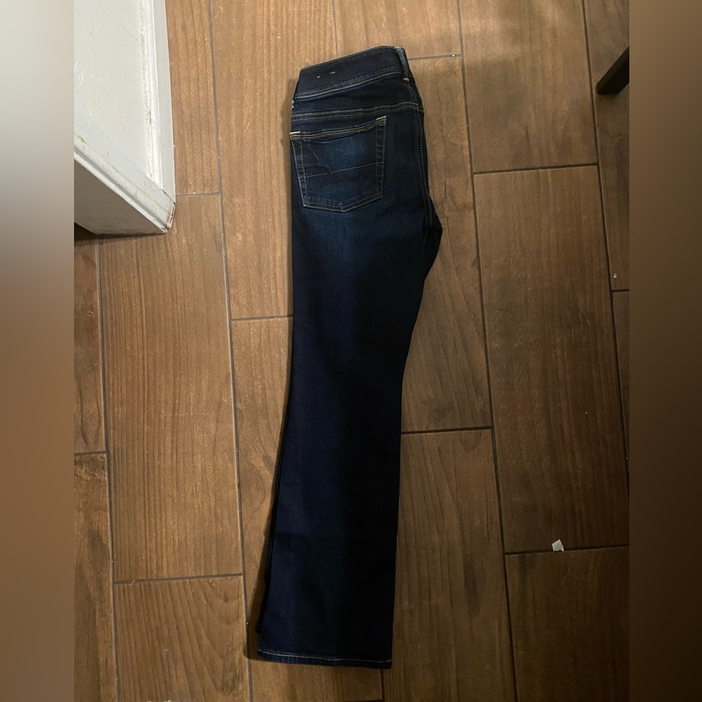 American Eagle Women’s Kick bootcut jeans.